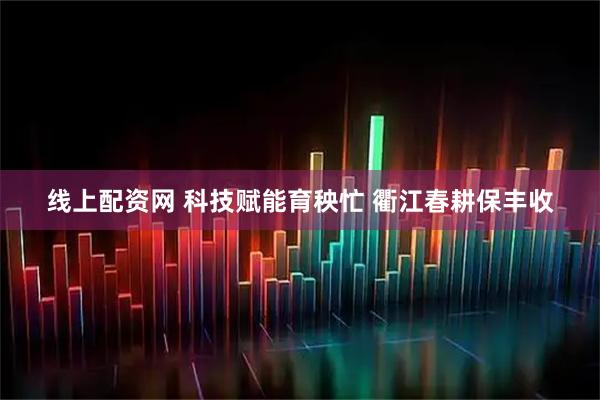 线上配资网 科技赋能育秧忙 衢江春耕保丰收